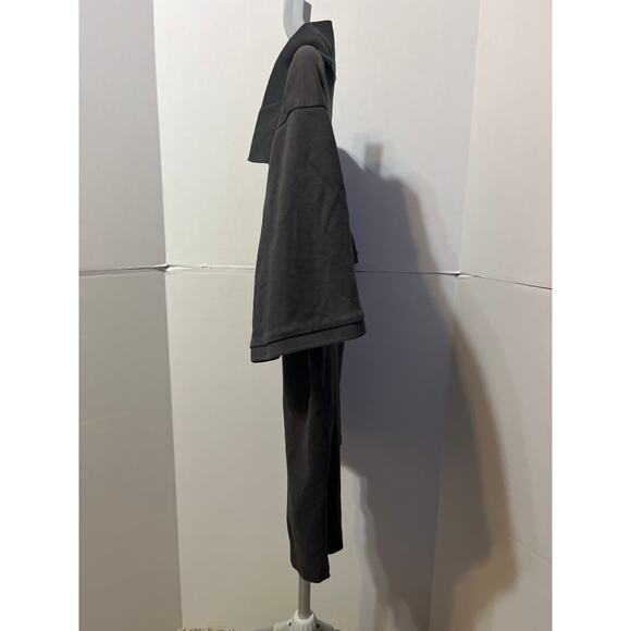 Murano Men’s Charcoal Gray Zip Polo Shirt Size XL Short Sleeve - Picture 9 of 10